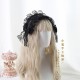 Black Lace Gothic Lolita Headband (LG129)